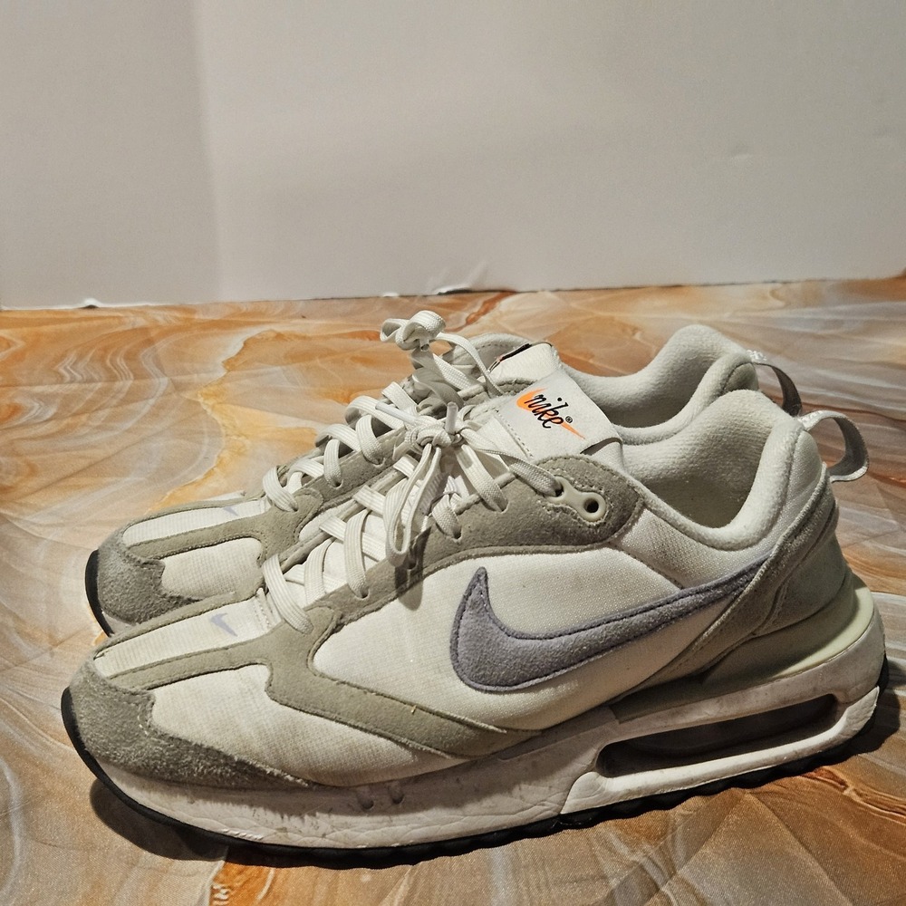 Nike Air Max 270 Futura Womens 6.5 White Gray Sneakers DC4068-100